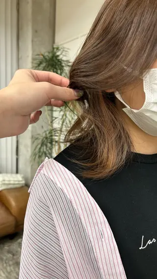 ミディアム カラー SOYON 名駅2号店所属・髪質改善カラー🦋 レイヤー/ナカネのヘアスタイル
