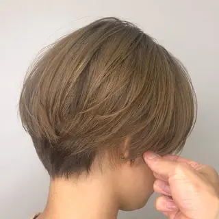 ショート lucca by jb 行徳所属・✂️関川 恭平のヘアスタイル