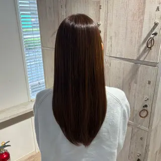 ロング 藤波 愛佳のヘアスタイル