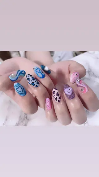 ネイル 高草木 桃香のネイルデザイン