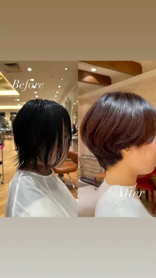 ショート BEAUTRIUM 265所属・カットモデル/ 大森弘貴のヘアスタイル