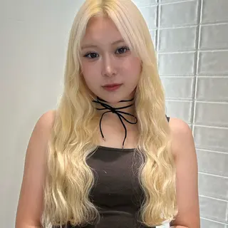 ロング Beleza jinnan所属・🖤ブリーチカラー/ rino🖤のヘアスタイル