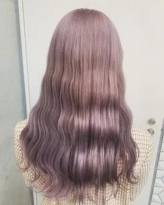 ロング カラー 🌈艶ハイトーン🌈 心を込めます🤝涼介のヘアスタイル