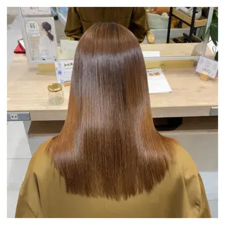 セミロング ⭐️⭐️縮毛矯正の スペシャリスト松本✨のヘアスタイル