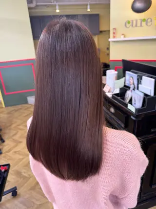 ロング カラー cureK所属・米倉 麻衣のヘアスタイル