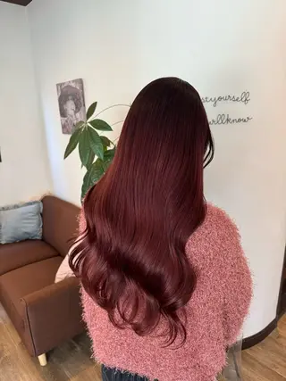 ロング カラー acero + hair&eyelash 幸手店【アチェロ】所属・ハイライトハイトーン 💖MOMOKAのヘアスタイル