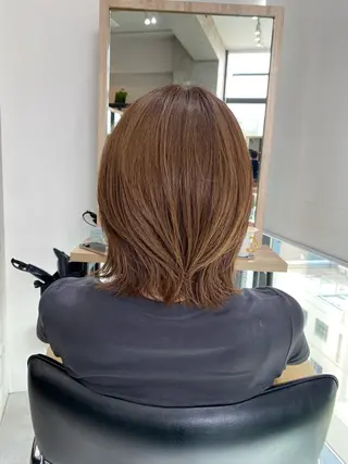 セミロング カラー YURI/20〜 30代メンズ/恵比寿のヘアスタイル