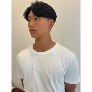 ショート パーマ メンズ WAKANA Sのヘアスタイル