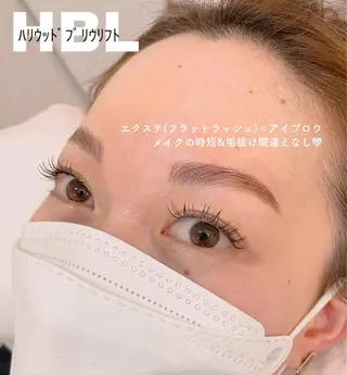 ロング ヘアアレンジ メンズ キッズ ネイル マツエク・マツパ アイブロウ Cupidトップ アイリスト石川のマツエク・マツパデザイン