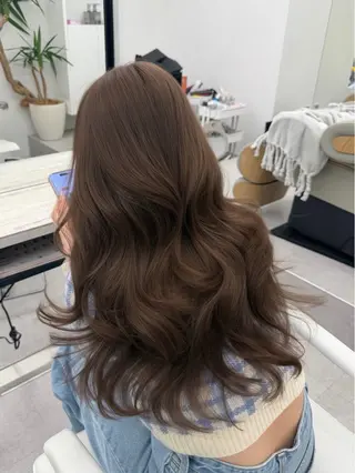 ロング なつき🎀韓国 styleのヘアスタイル