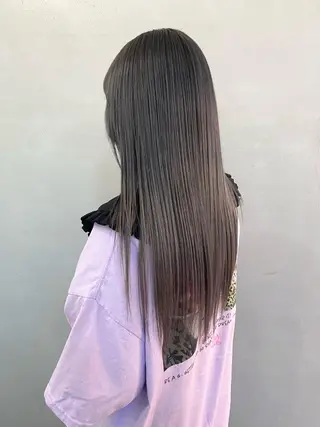 ロング カラー とびまつ /ショート/脱白髪染のヘアスタイル