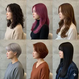 ロング カラー パーマ メンズ キッズ 💎髪質改善💎似合 わせカット✄穂積拓斗のヘアスタイル