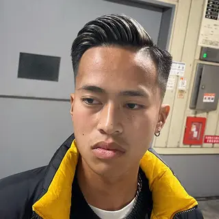 ショート カラー メンズ 立川/メンズパーマ 厚進太郎のヘアスタイル