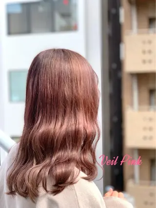 セミロング カラー エクリ麻布十番店所属・髪質改善/ 縮毛矯正/相原聡のヘアスタイル