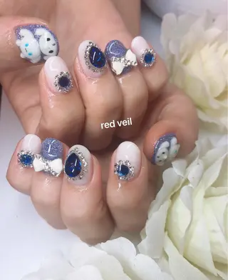 ショート ネイル 長さ出し専門 nynaのネイルデザイン