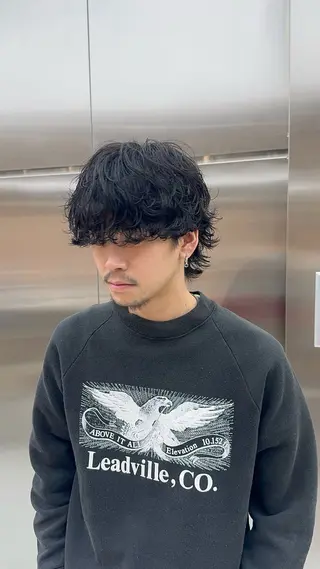 ショート パーマ fifth 児玉達哉 当日予約🙆のヘアスタイル