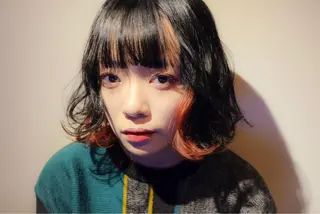 ミディアム カラー MIRUCO by KURAKU所属・マキシ ヤスアキのヘアスタイル