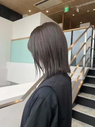 ショート カラー ヘアアレンジ ミニボブ/ブリーチ 🌈MISATOのヘアスタイル