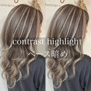 セミロング Ring  by Moremuu所属・issy/ハイライト ハイトーン／レイヤーのヘアスタイル