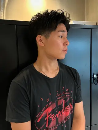 ショート メンズ hashimoto kaedeのヘアスタイル