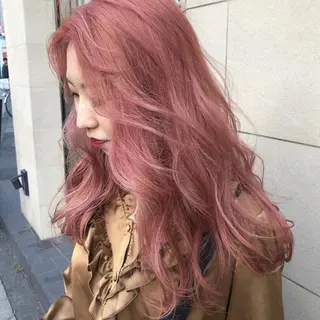 ロング 韓国ハイトーン🦋 hikariのヘアスタイル