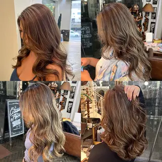 ロング カラー レイヤー/ボブ/ ミニボブ/AOIのヘアスタイル