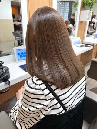 ミディアム カラー 透明感カラー ゆうだいのヘアスタイル