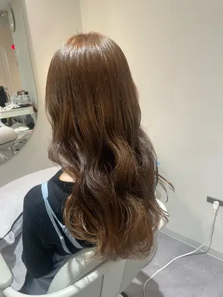 ロング 廣岡 采音のヘアスタイル