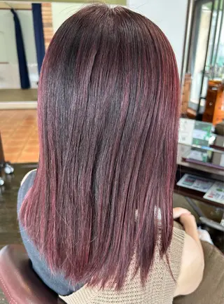 カラー 坂本 瑞季 🤍 髪質改善のヘアスタイル