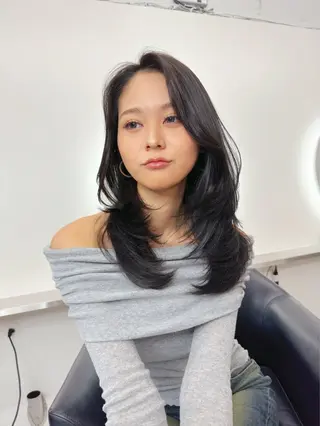 ロング 透明感カラー/ 髪質改善/ねねのヘアスタイル