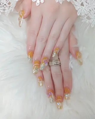 セミロング Hanaai Salon新宿店のネイルデザイン