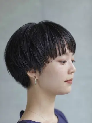 ショート nier所属・HARUKI .のヘアスタイル