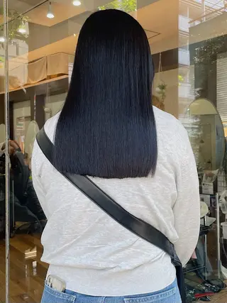 ロング 大阪/梅田すぐ /パーマ落とし専門店のヘアスタイル