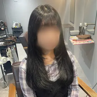 ミディアム カラー Mimi🎀 ブリーチなしＷカラーのヘアスタイル