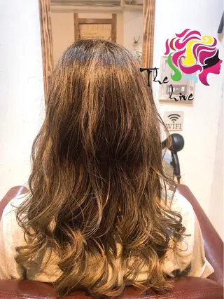 ロング カラー Hair salon The  hiveのヘアスタイル