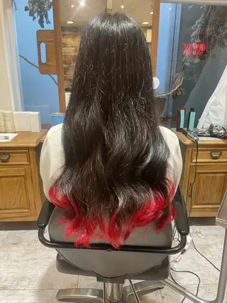 ロング くろだ ちはるのヘアスタイル