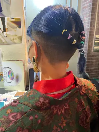 ミディアム カラー ROCCO east MIYOのヘアスタイル