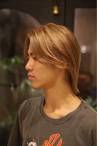 カラー パーマ メンズ 森山 陽菜のヘアスタイル