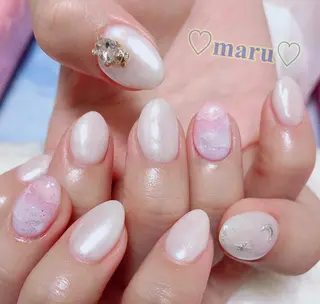 ネイル まるみ ♡のネイルデザイン