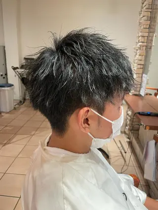 メンズ 髪質改善 SHEER. 大阪梅田所属・髪質改善/ 梅田中崎町/宮里のヘアスタイル