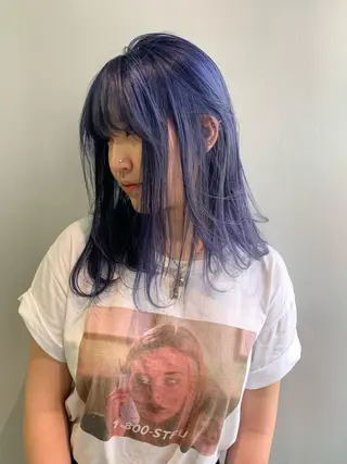 セミロング カラー 🍃柔らかヘアー田中 瑞希🍃のヘアスタイル