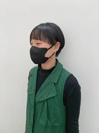 ショート aoi /パーマ /まるみショートのヘアスタイル