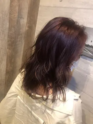 ミディアム 櫻井 麻彩のヘアスタイル