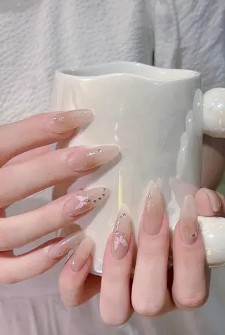 ネイル MoMoA Nail ネイル長さ出し専門店のネイルデザイン