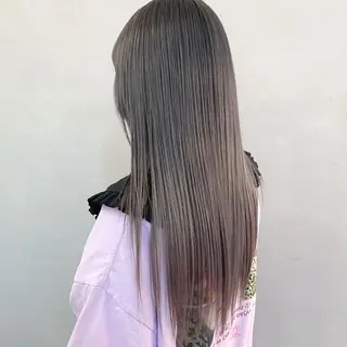 セミロング カラー とびまつ /ショート/脱白髪染のヘアスタイル