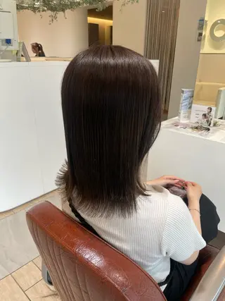 ミディアム 山田 ‌　乙波‌‌　‌のヘアスタイル