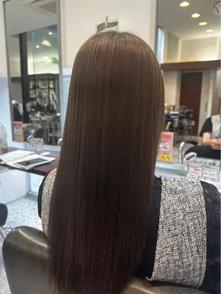 ロング カラー 大門 怜以のヘアスタイル