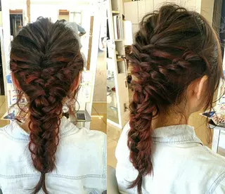 カラー 北野 親善のヘアスタイル