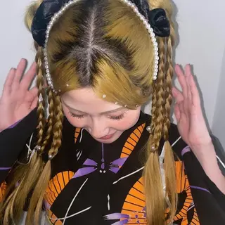 ヘアアレンジ 林本 来夢のヘアスタイル