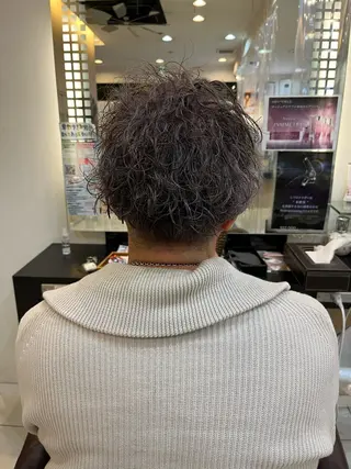 ショート カラー パーマ トータルビューティー K:R鶴川のヘアスタイル